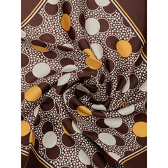Tom Ford Brown Silk Pocket Square