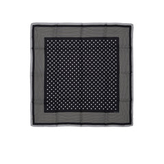 Tom Ford Navy Blue Silk Pocket Square