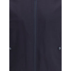 Thom Browne Blue Wool Bomber