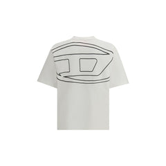 Diesel White Cotton T-Shirt