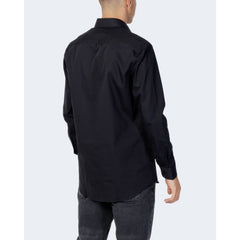 Selected Black Cotton Dress Shirt