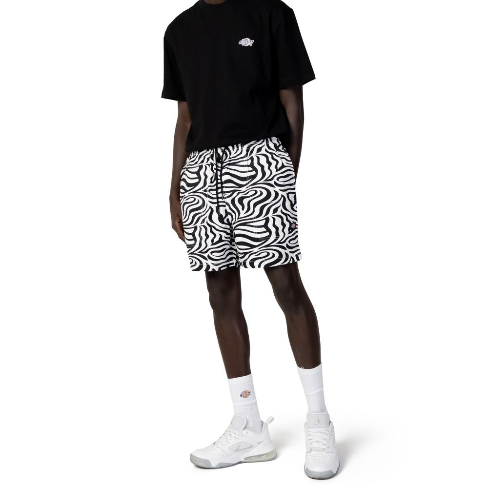 Dickies Black And White Recycled Polyester Bermuda Shorts