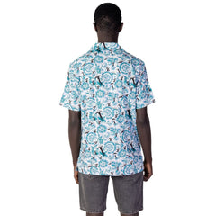Dickies Blue Cotton Shortsleeve Shirt