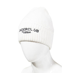 Underclub White Cotton Cap (Baseball Hat)