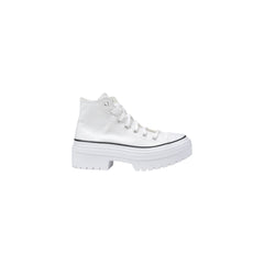 Converse White Fabric Chunky Sneakers