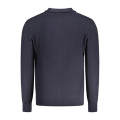 Guess Jeans Blue Cotton Sweater