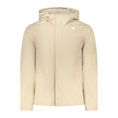 K-WAY Beige Polyester Men Jacket