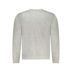 K-WAY Gray Cotton Men Sweater