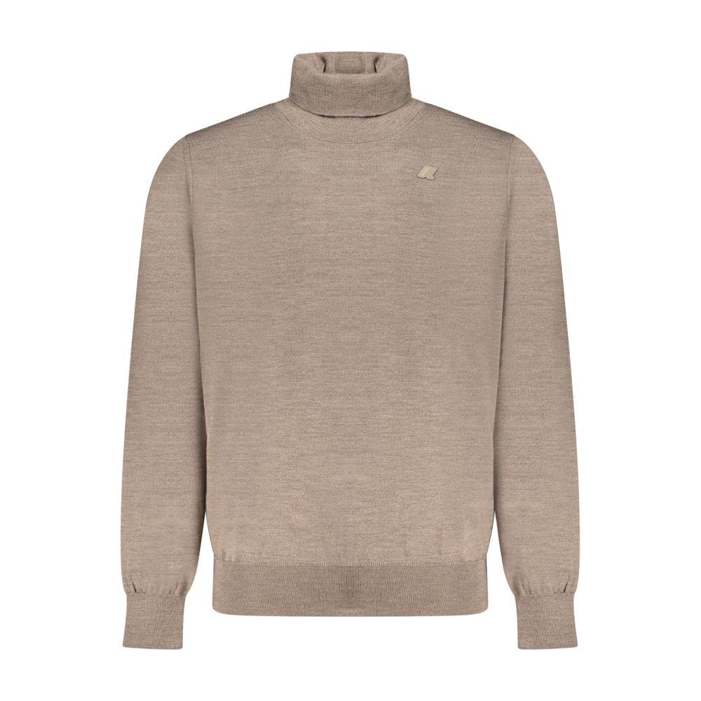K-WAY Brown Wool Sweater