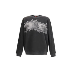 Diesel Black Cotton Sweatshirt