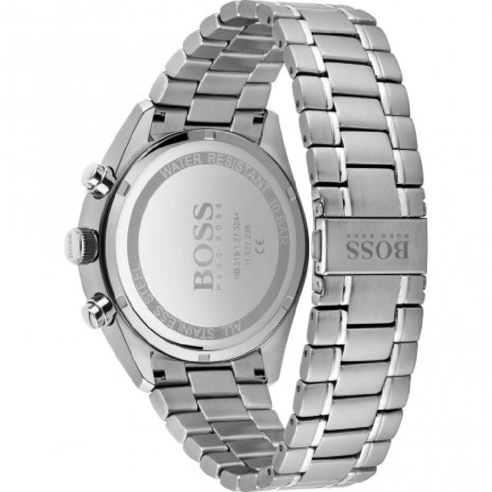 Hugo Boss Gray Stainless Steel Dress Watch