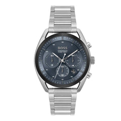 Hugo Boss Gray Stainless Steel Dress Watch