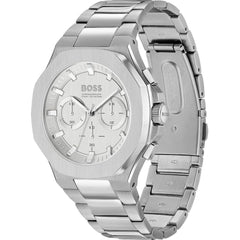 Hugo Boss Gray Stainless Steel Dress Watch