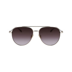 Ferragamo Gold Metal Sunglasses