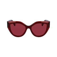 Ferragamo Red Acetate Sunglasses