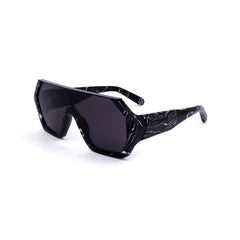 Philipp Plein Gray Acetate Sunglasses