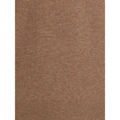 Aragona Cashmere Brown Merino Wool Sweatshirt