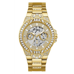 Guess Gold Stainless Steel Dress Watch