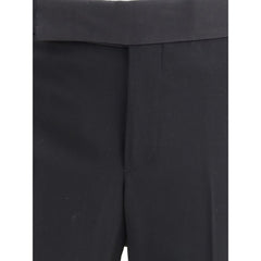 Giorgio Armani Black Fleece Wool Tuxedo