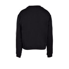 Love Moschino Black Cotton Sweatshirt