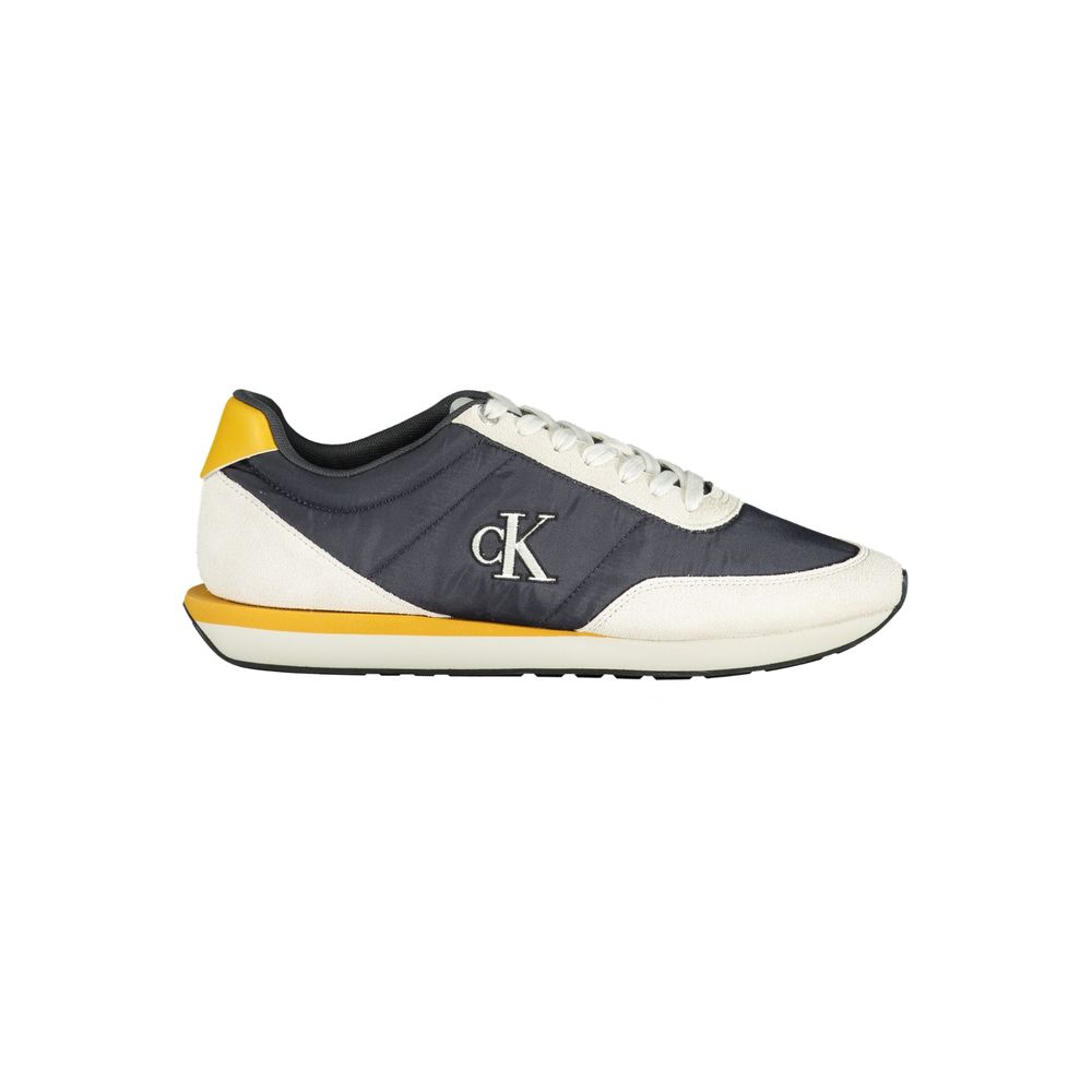 Calvin Klein Blue Polyester Men Sneaker