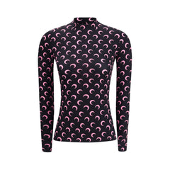 Marine Serre Black Polyamide Top