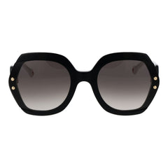 Carolina Herrera Black Acetate Sunglasses