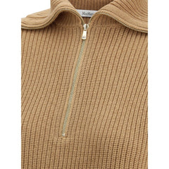 Max Mara Brown Wool Sweatshirt