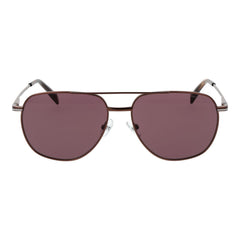Hackett Brown Metal Sunglasses