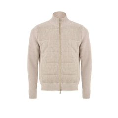 Gran Sasso Beige Wool Bomber