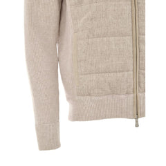 Gran Sasso Beige Wool Bomber