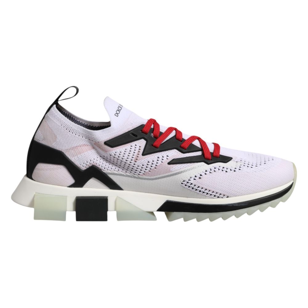 Dolce & Gabbana White Polyester Sneaker