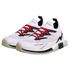 Dolce & Gabbana White Polyester Sneaker