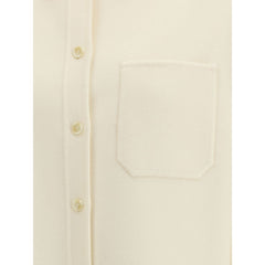 Max Mara Cream Wool Shirt