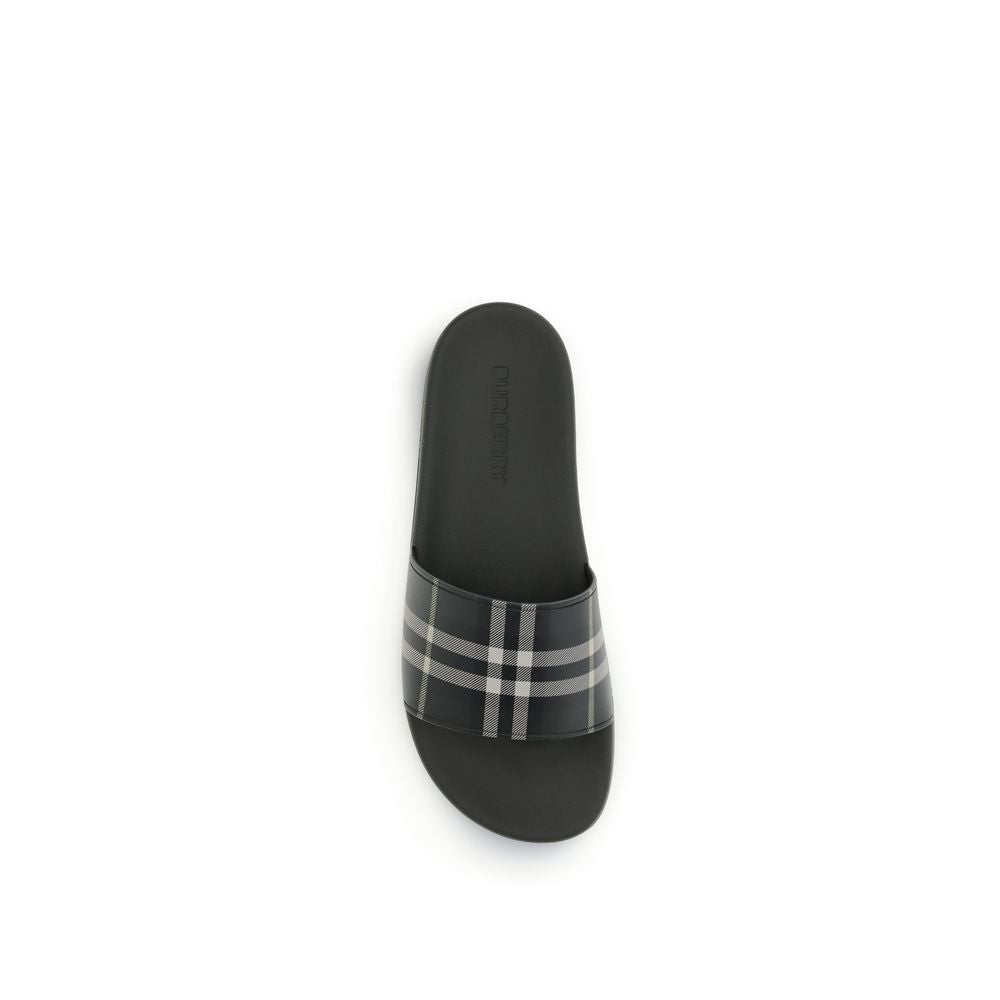 Burberry Green Polyurethane Slippers