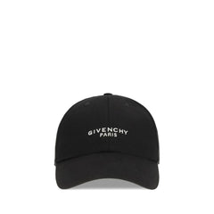 Givenchy Black Cotton Cap (Baseball Hat)