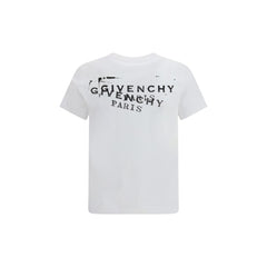 Givenchy White Cotton T-Shirt