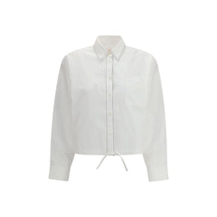 Marni White Cotton Shortsleeve Shirt