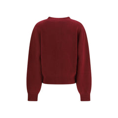 Marni Bordeaux Cashmere Cardigan