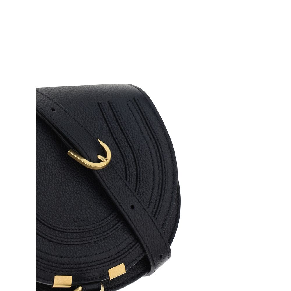 Chloé Black Calf Leather Bos Taurus Shoulder Bag