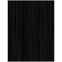 Dolce & Gabbana Black Silk Long Skirt