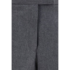 Thom Browne Gray Wool Bermuda Shorts