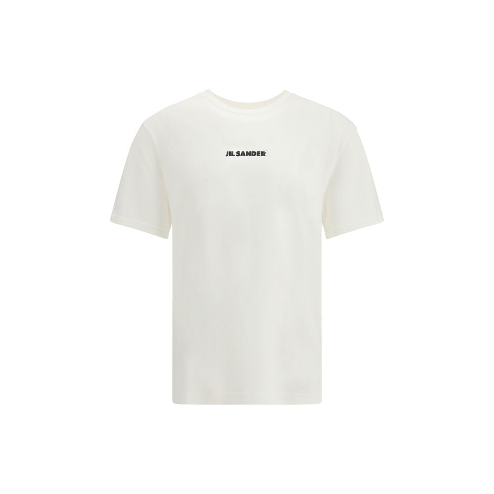 Jil Sander Cream Cotton T-Shirt