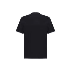 Brunello Cucinelli Black Cotton T-Shirt