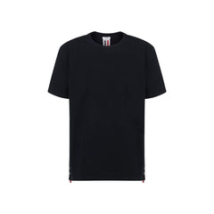Thom Browne Blue Cotton T-Shirt