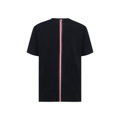 Thom Browne Blue Cotton T-Shirt