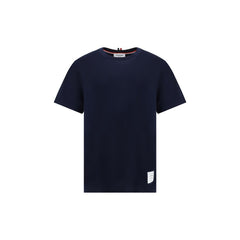Thom Browne Blue Cotton T-Shirt