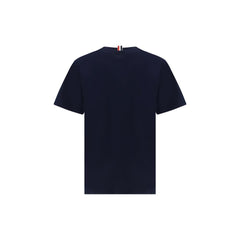 Thom Browne Blue Cotton T-Shirt