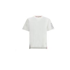 Thom Browne White Cotton T-Shirt