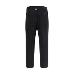 Thom Browne Black Cotton Chino Pants